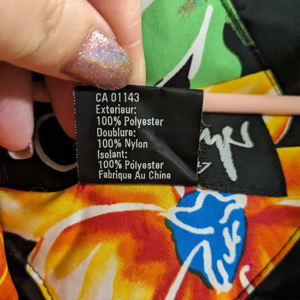 Obermeyer Floral "Daisy" Jacket - Size 12 - Picture 10 of 10